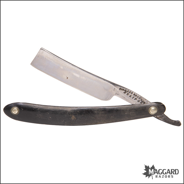 #1118 Vintage Straight Razor - Gilbert Brothers "Eclipse" 6/8