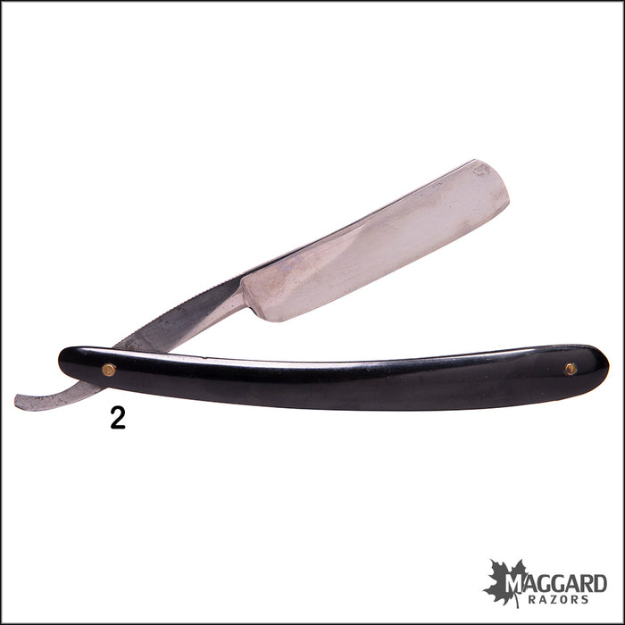 #1122 Vintage set Straight Razors - Afred Williams 5/8,  ca. 1900