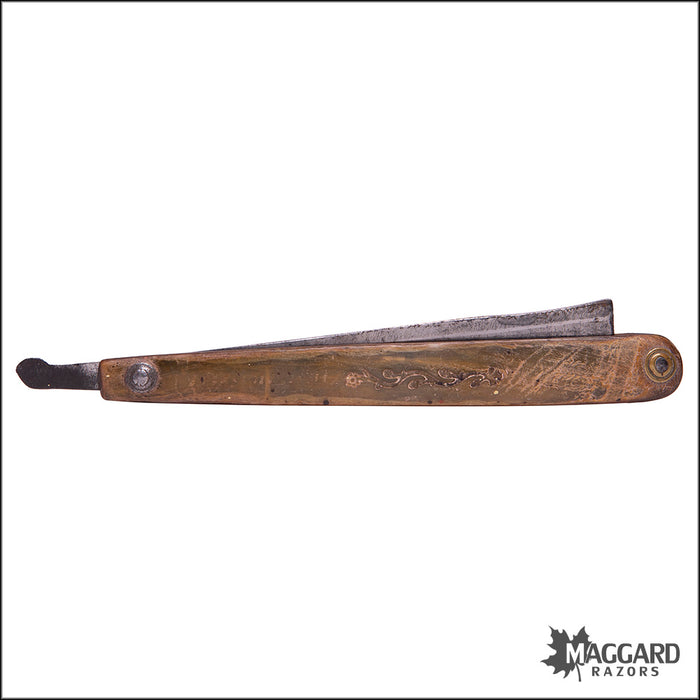 #1124 Vintage Straight Razor - Linley, John (or William)  ca. 1770, 5/8