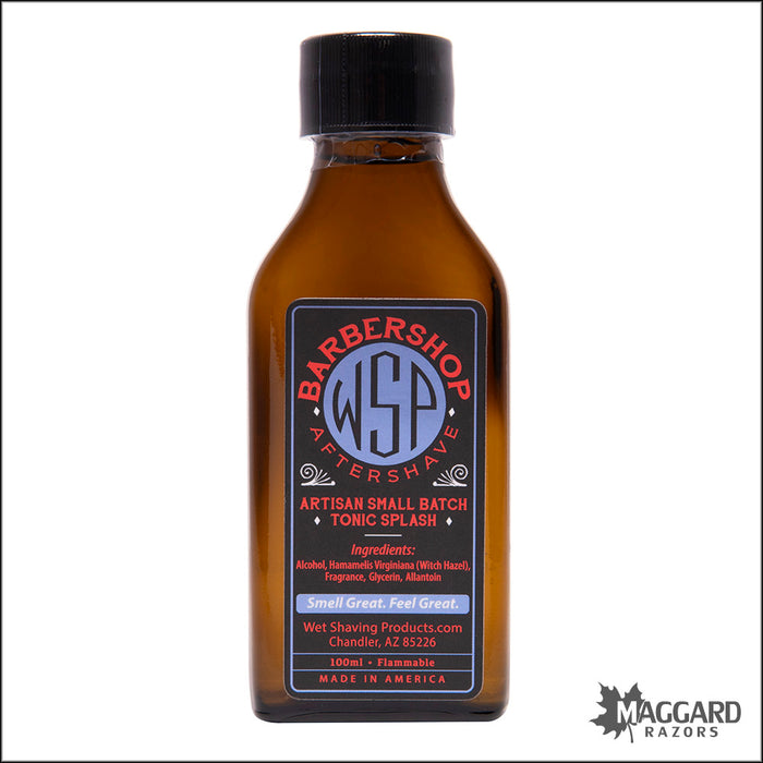 WSP Barbershop Artisan Aftershave Tonic Splash, 100ml