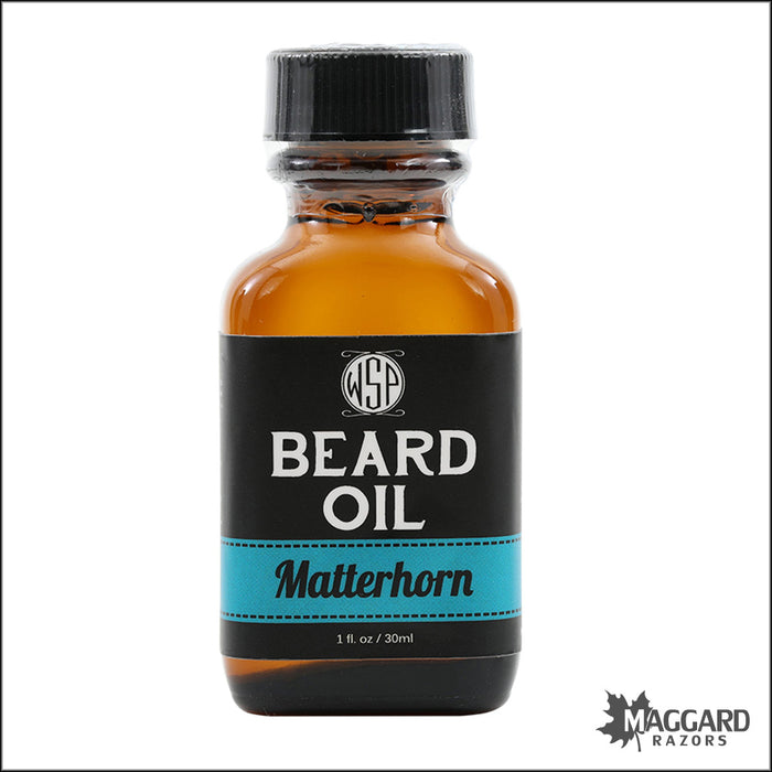 WSP Matterhorn Artisan Beard and Moustache Oil, 1oz