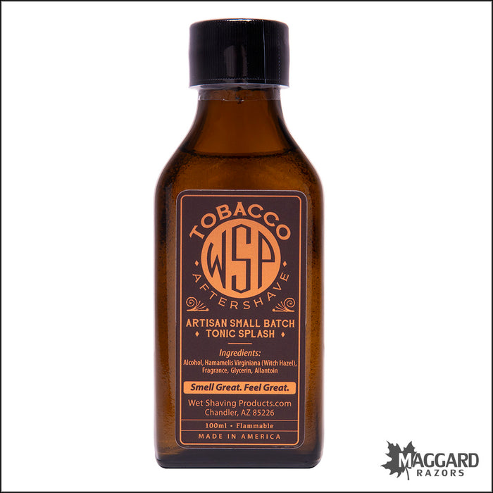 WSP Tobacco Artisan Aftershave Tonic Splash, 100ml