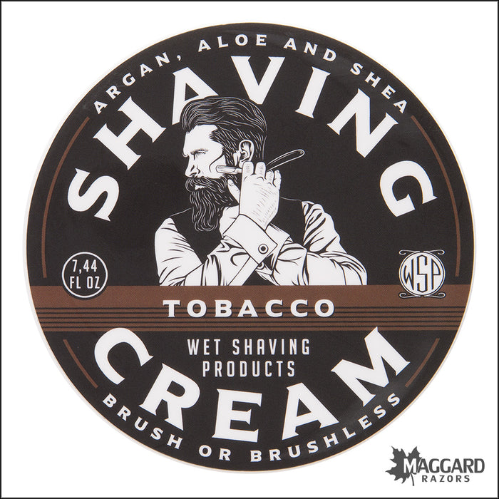 WSP Tobacco Artisan Shaving Cream, 7.4oz