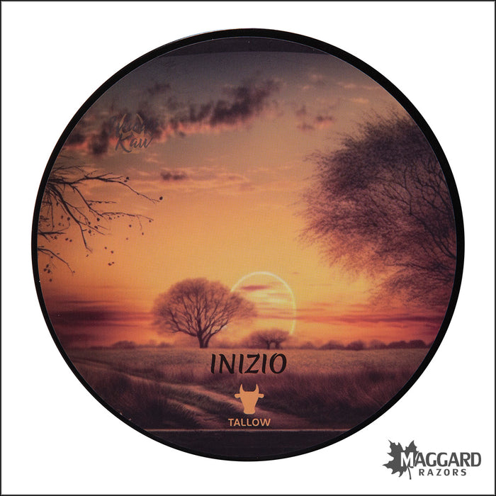 Wholly Kaw Inizio Artisan Shaving Soap, 4oz - Crème Fraîche Base