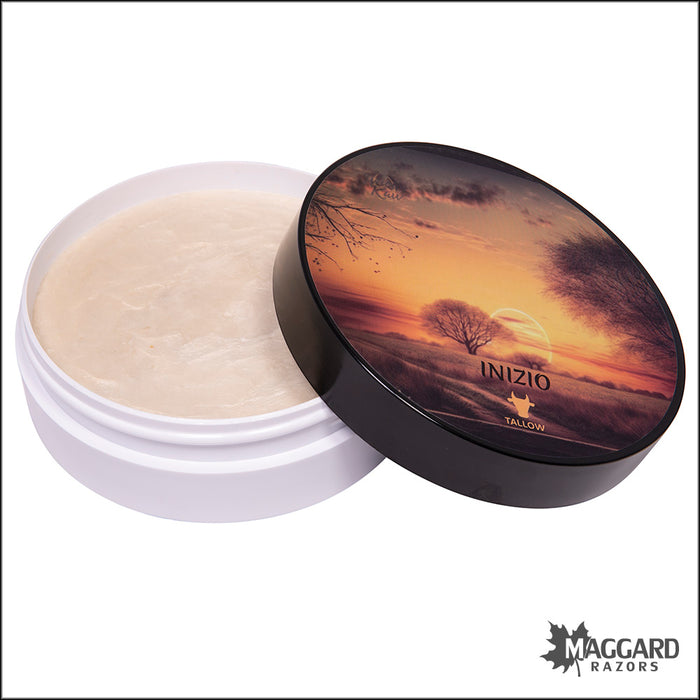 Wholly Kaw Inizio Artisan Shaving Soap, 4oz - Crème Fraîche Base