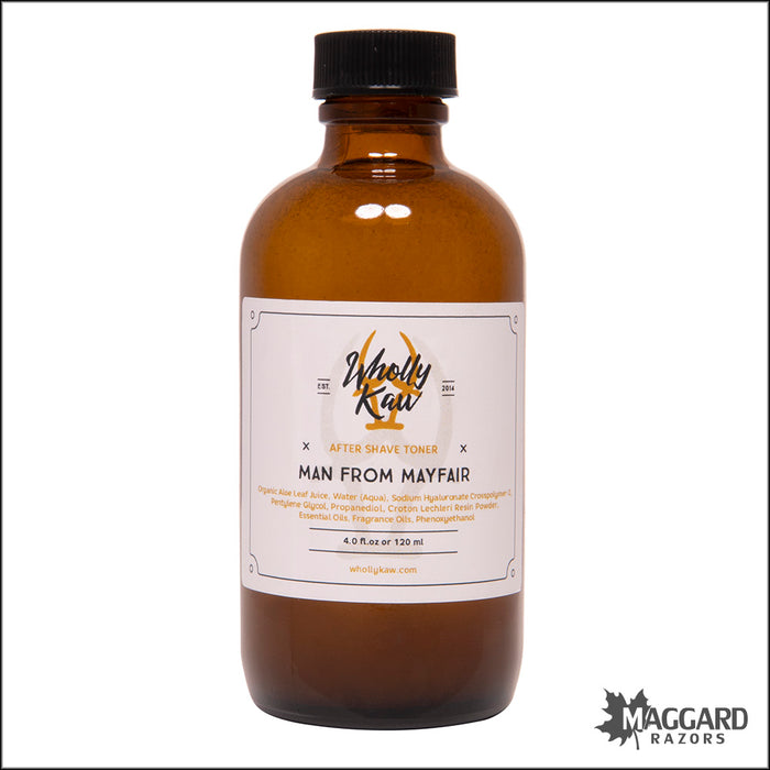 Wholly Kaw Man From Mayfair Aftershave Toner, 4oz