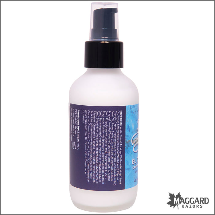 Zingari Man El Cantinero Aftershave Serum, 4oz - Alcohol Free