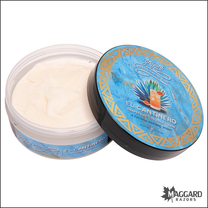 Zingari Man El Cantinero Artisan Shaving Soap, 5oz - Sego Base