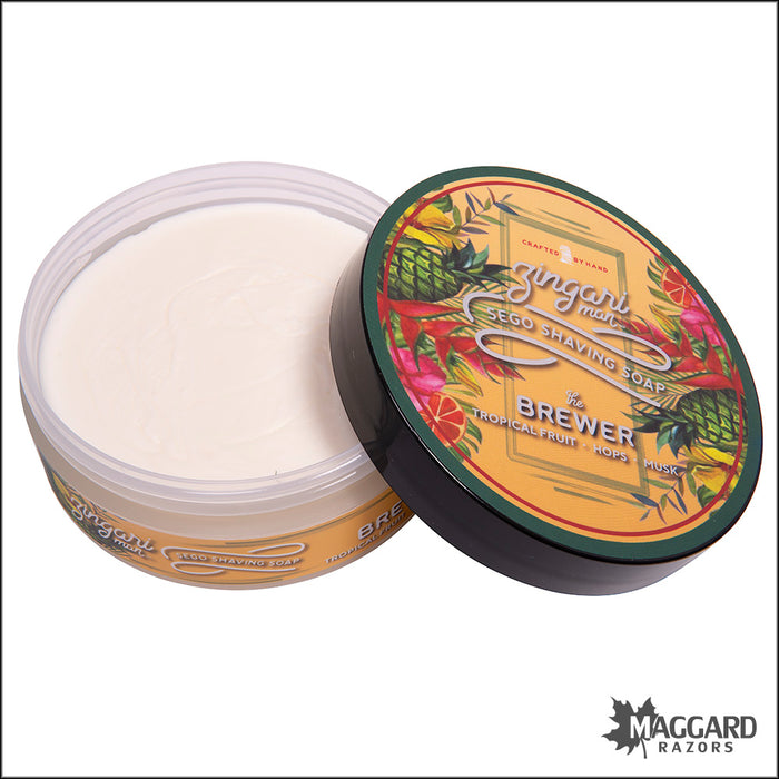 Zingari Man The Brewer Shaving Soap, 5oz - Sego Base