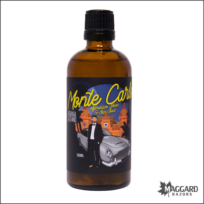 Ariana and Evans Monte Carlo Aftershave Splash and Skin Food, 100ml