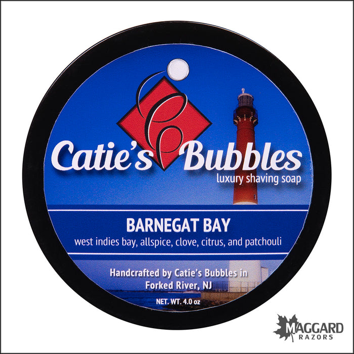 Catie's Bubbles Barnegat Bay Luxury Shaving Soap, 4oz