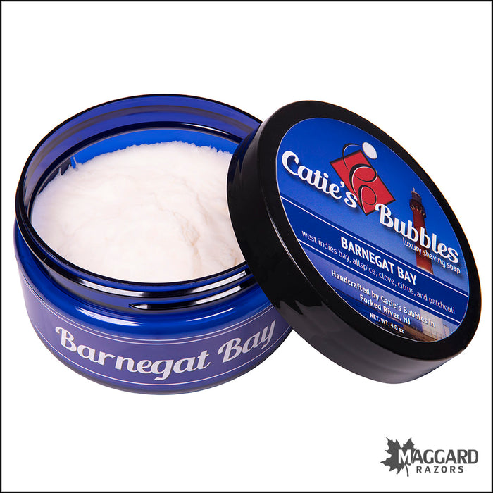Catie's Bubbles Barnegat Bay Luxury Shaving Soap, 4oz