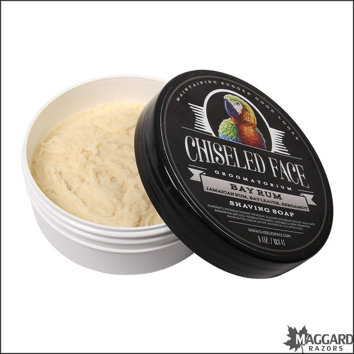 Chiseled-Face-Bay-Rum-Artisan-Shaving-Soap-4oz-2