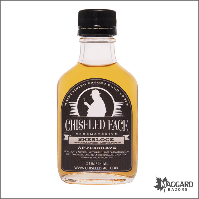 Chiseled Face Sherlock Artisan Aftershave Splash, 100ml