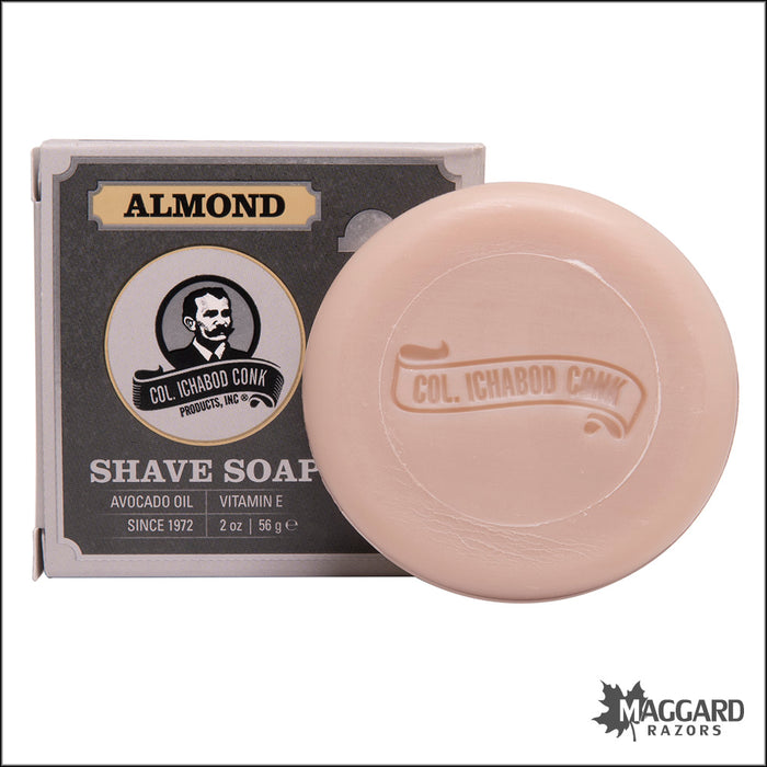 Col. Conk Almond Traditional Shave Soap, 2oz