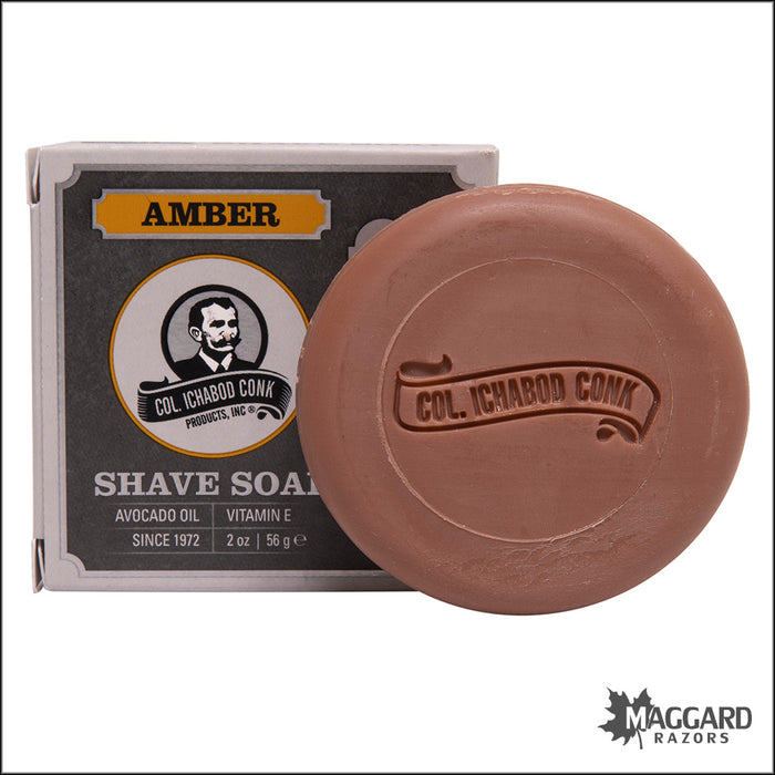 Col. Conk Amber Traditional Shave Soap, 2oz