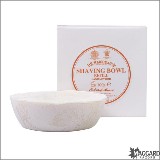 DR-Harris-Sandalwood-Shaving-Soap-Refill-Puck-100g