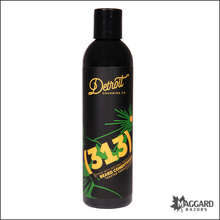 Detroit Grooming Co. (313) Toasted Vanilla and Amber Beard Conditioner, 8oz