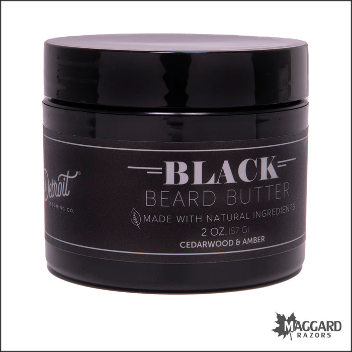 Detroit Grooming Co. Black Butter Artisan Beard Butter, 2oz