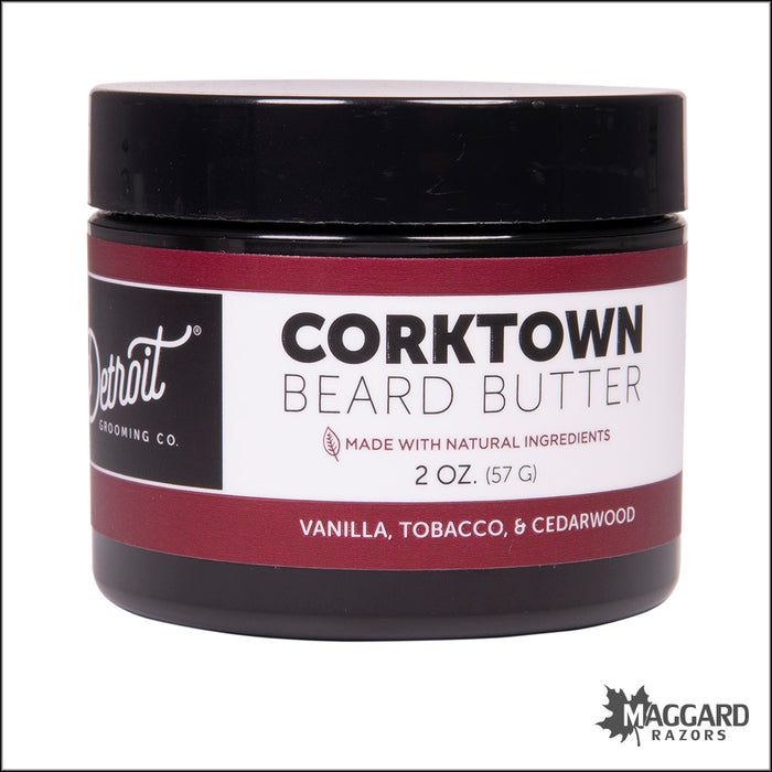 Detroit Grooming Co. Corktown Artisan Beard Butter, 2oz