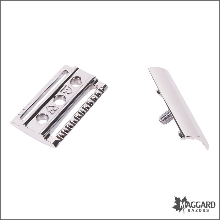 Edwin Jagger DELPI14BL Pink Long Handle DE Safety Razor
