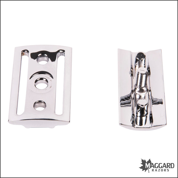 Edwin Jagger DELPI14BL Pink Long Handle DE Safety Razor