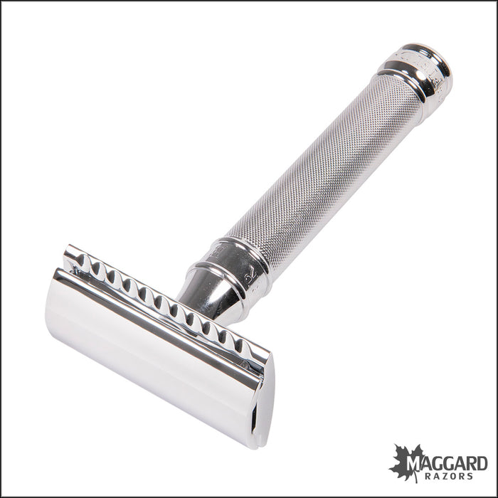 Edwin Jagger DE89BA11BL Chrome Barley Handle DE Safety Razor