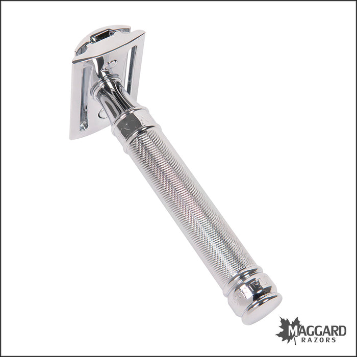 Edwin Jagger DE89BA11BL Chrome Barley Handle DE Safety Razor