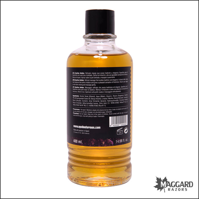 Epsilon 03 Amber Aftershave Splash, 400ml