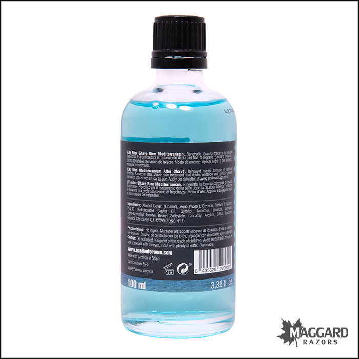 Epsilon 01 Blue Mediterranean Aftershave Splash, 100ml