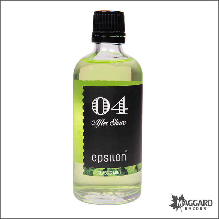 Epsilon 04 Classic Mint Aftershave Splash, 100ml
