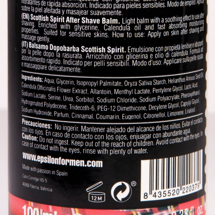 Epsilon 02 Scottish Spirit Aftershave Balm, 100ml