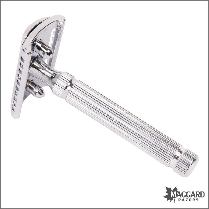 Fatip-il-Piccolo-Gentile-Chrome-Closed-Comb-DE-Safety-Razor-2
