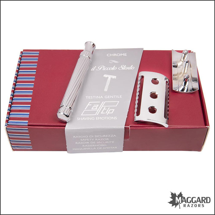 Fatip-il-Piccolo-Storto-Gentile-Chrome-Closed-Comb-Slant-DE-Safety-Razor-3