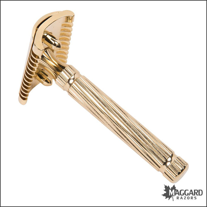 Fatip-il-Piccolo-Storto-Original-Gold-Open-Comb-Slant-DE-Safety-Razor-2