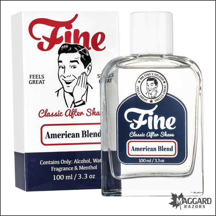 Fine Accoutrements American Blend Classic Aftershave Splash, 100ml