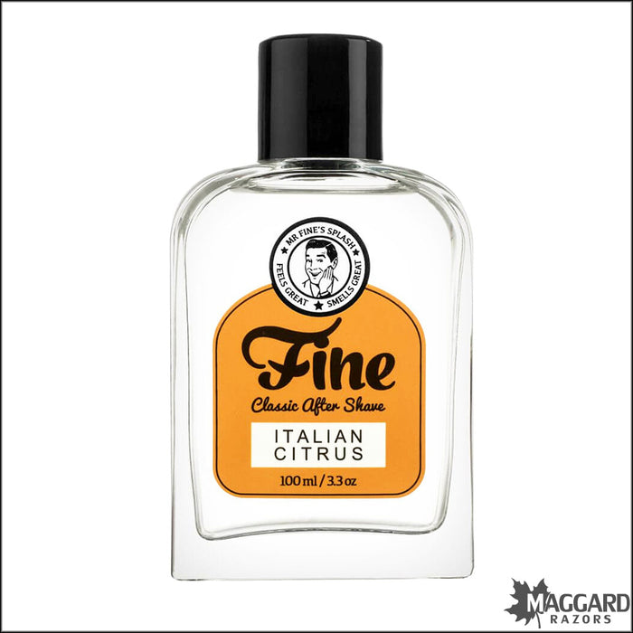 Fine Accoutrements Italian Citrus Classic Aftershave Splash, 100ml