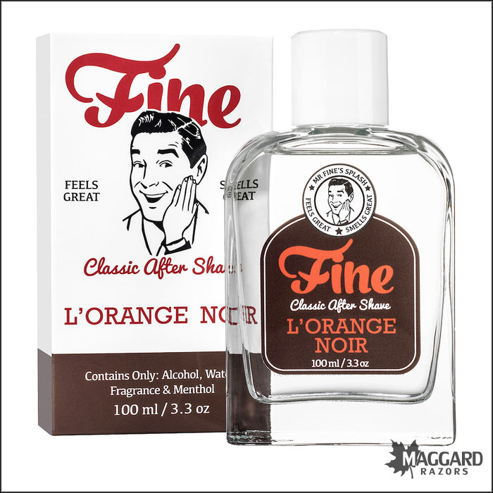 Fine Accoutrements L'Orange Noir Classic Aftershave Splash, 100ml