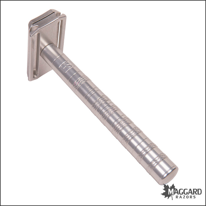 Henson Shaving AL13 Aircraft Aluminum Machined DE Safety Razor, Mild Exposure