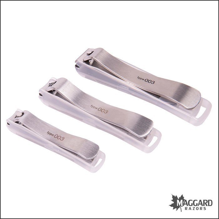 Kai KE-0128 Type 003L Large Stainless Steel Nail Clippers