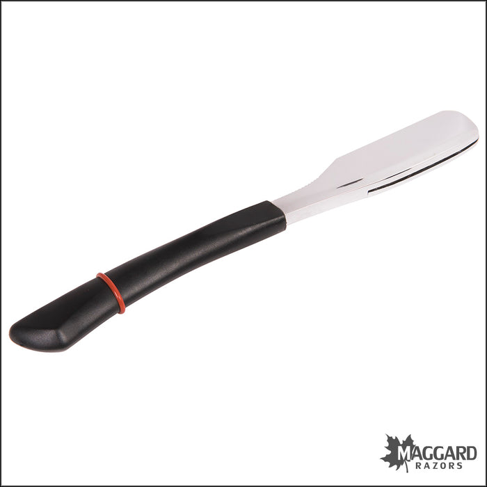 Shavette - Kamisori Style Shavette Black Handle (Injector or Half-DE Blades)