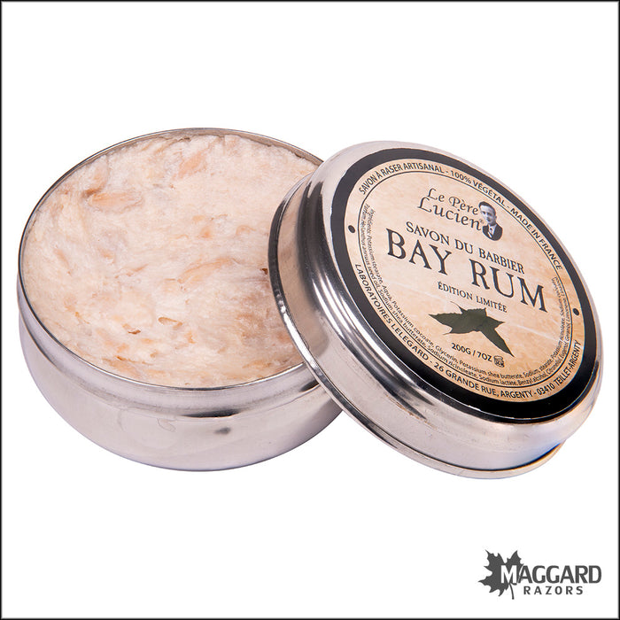 Le Père Lucien Bay Rum Shaving Soap, 200g - Limited Edition