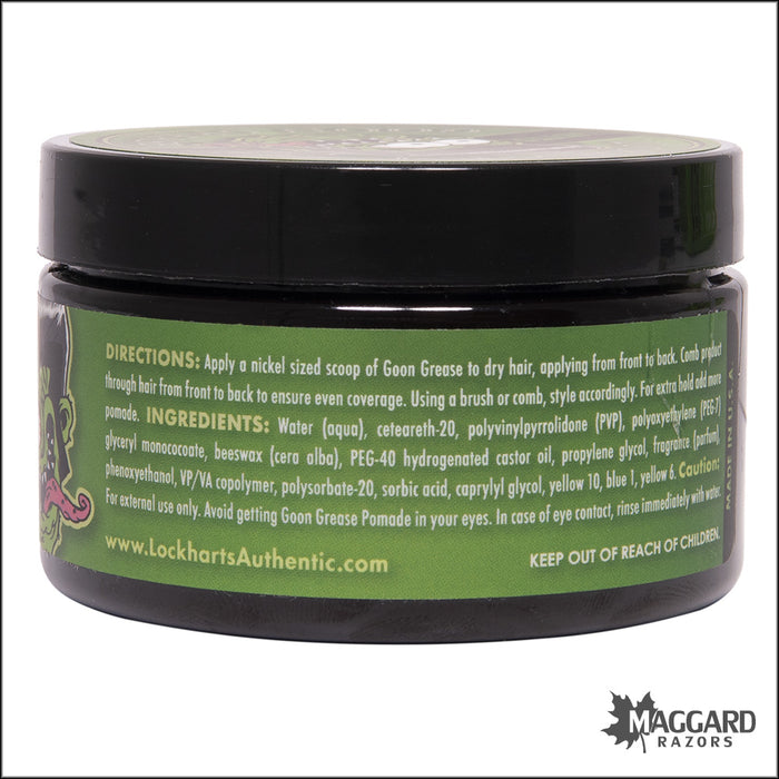 Lockhart's Goon Grease Water Based Hair Pomade, 3.7oz - Heavy Hold