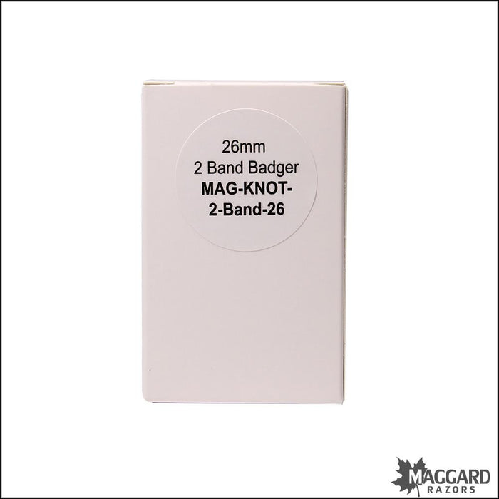 Maggard-Razors-26mm-2 Band-Badger-Brush-Knot-2