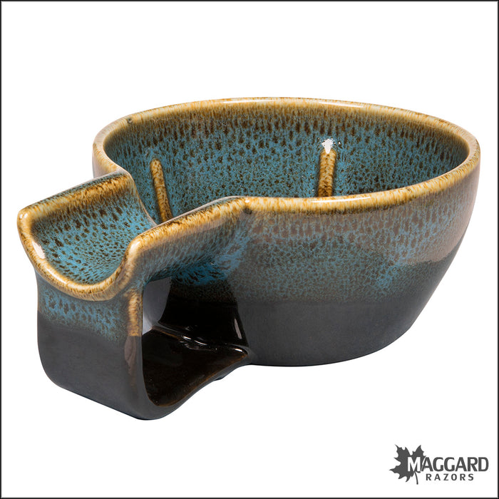 Maggard Razors Ceramic Lather Bowl with Handle