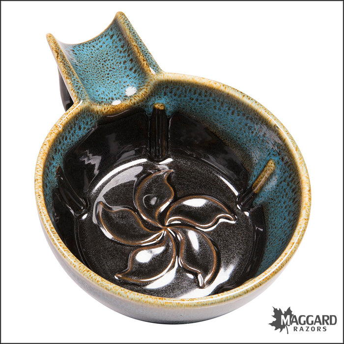 Maggard Razors Ceramic Lather Bowl with Handle