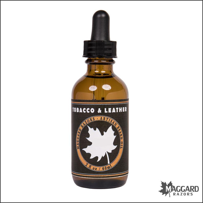 Maggard-Razors-Tobacco-Leather-Beard-Oil-2oz-1