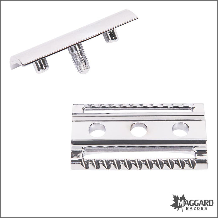 Maggard-Razors-V3-Chrome-Double-Edge-Safety-Razor-Head-Only-1