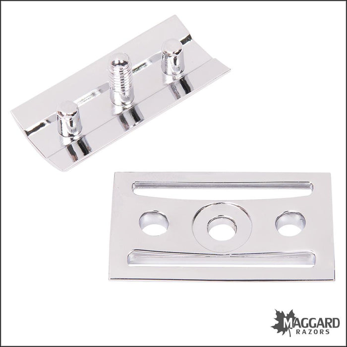 Maggard-Razors-V3-Chrome-Double-Edge-Safety-Razor-Head-Only-2