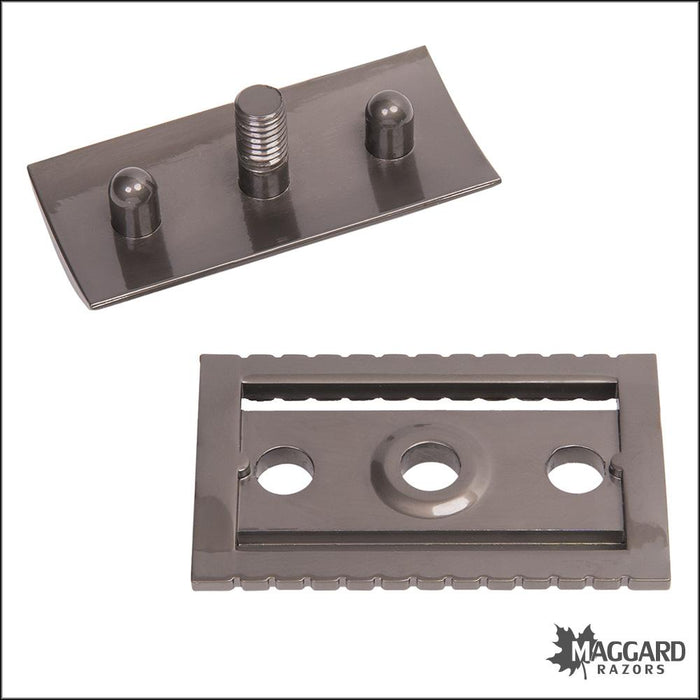 Maggard-Razors-V3A-Matte-Gray-Double-Edge-Safety-Razor-Head-Only-01